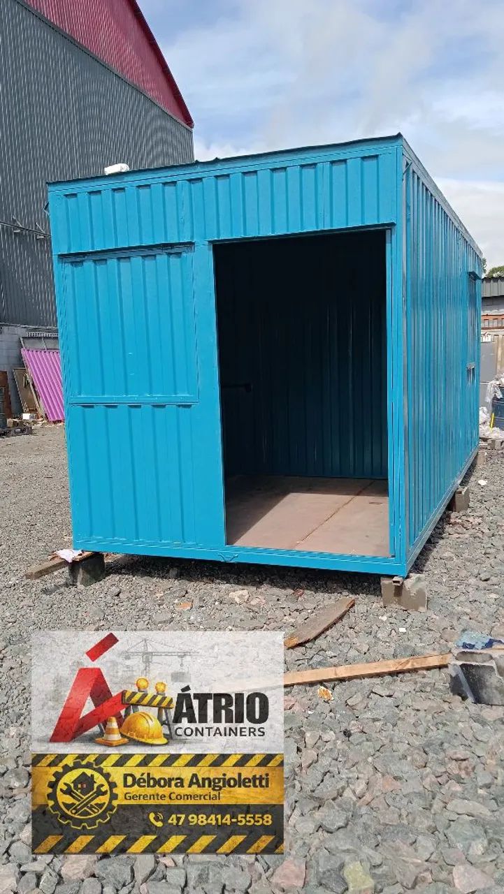 Container escritório personalizado desmontável  - Foto 4