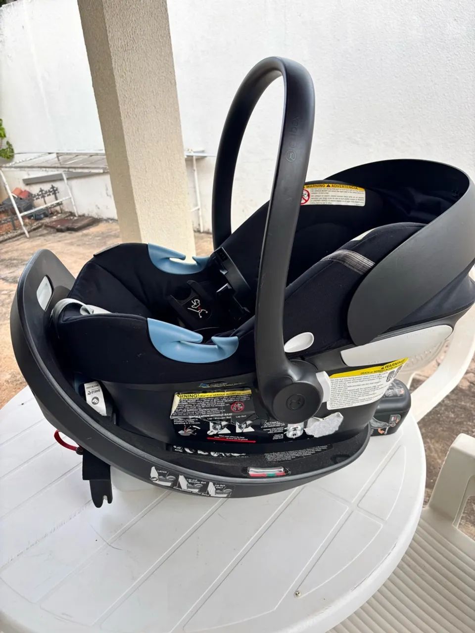 Bebê conforto com base Isofix Cybex