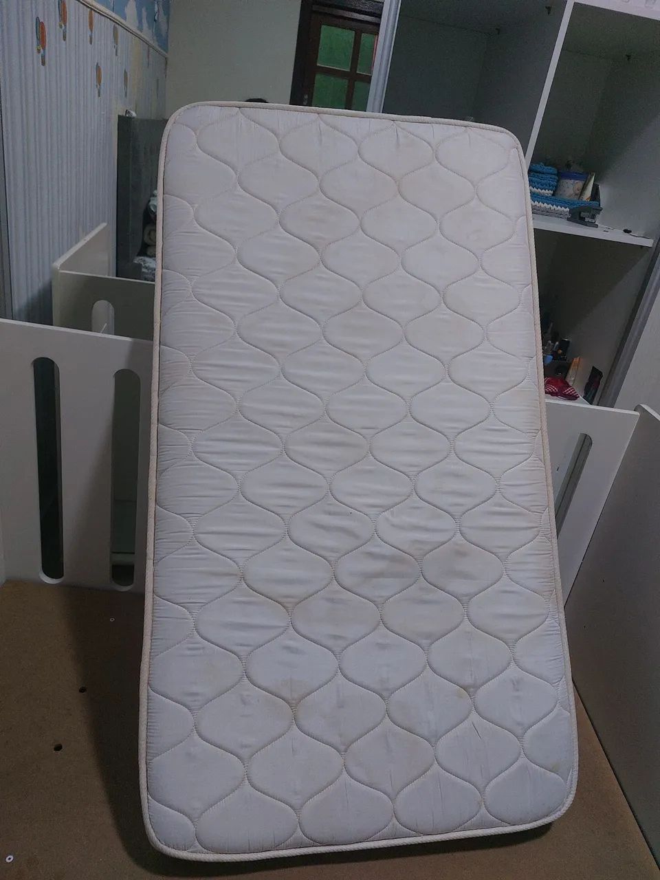 Berço americano, que virá cama ,cor branca,  retirada sol nascente  trecho 2 - Foto 2