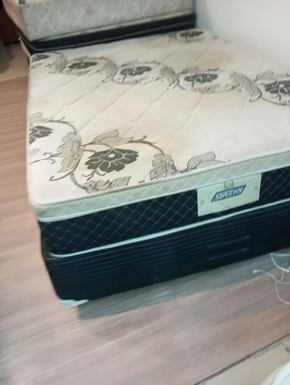 Cama e colchão box de casal  Gazin ( $$ 600 ) * - Foto 2