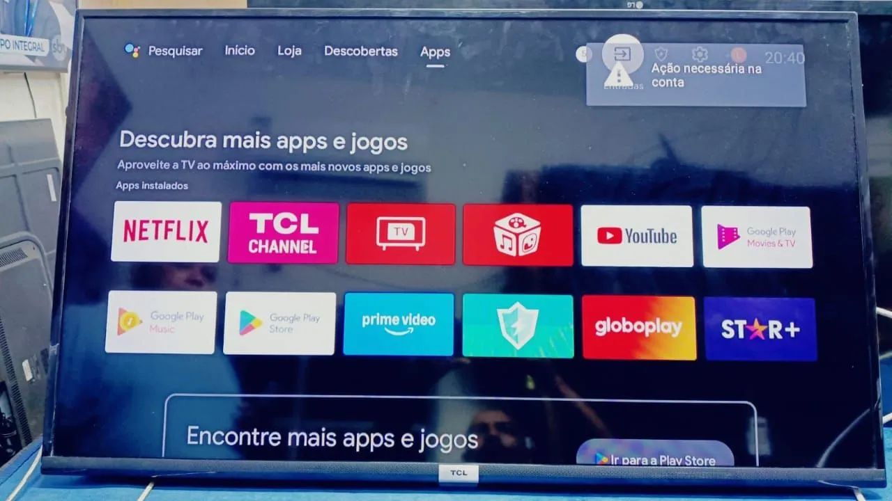 Vendo 3 tvs funcionando perfeitamente 50 43 55 polegadas smart  - Foto 2