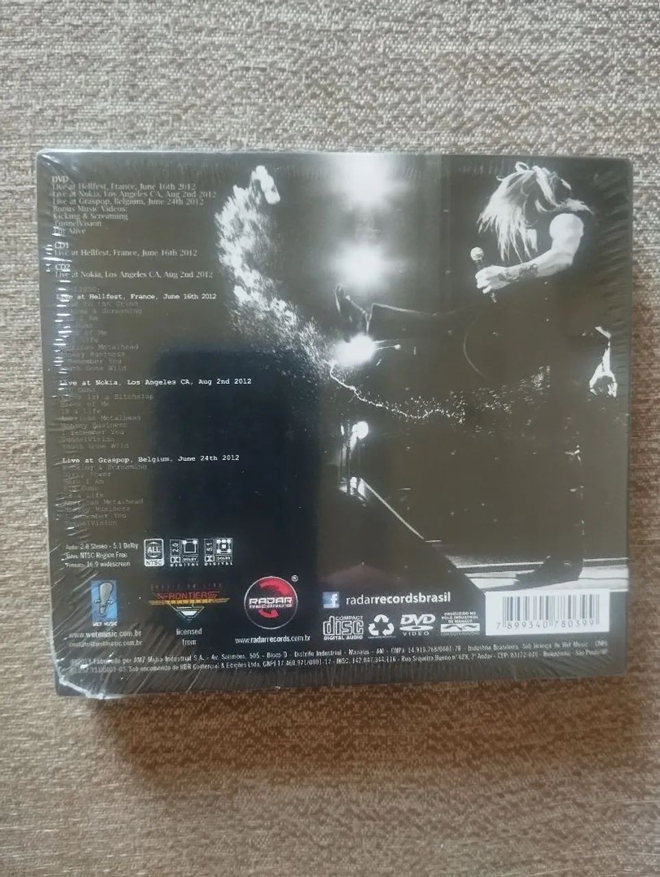 Dvd+Cd Sebastian Bach Abachalypse Now - Foto 2