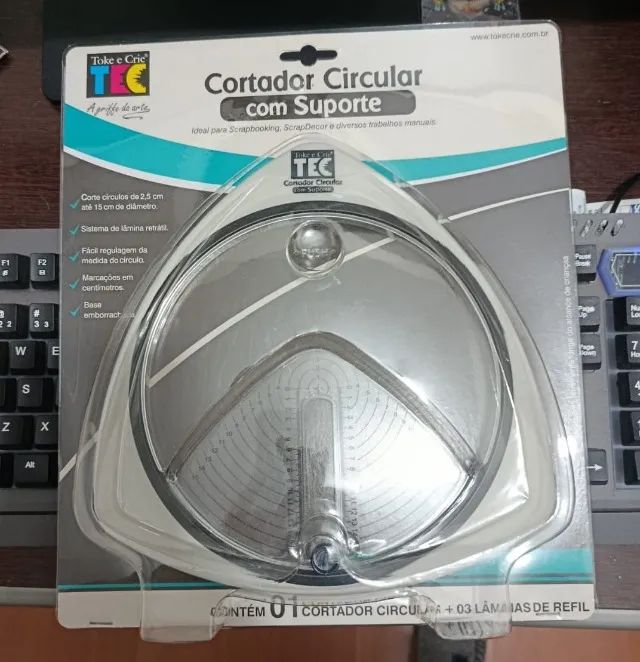 Cortador circular - Toke e Crie