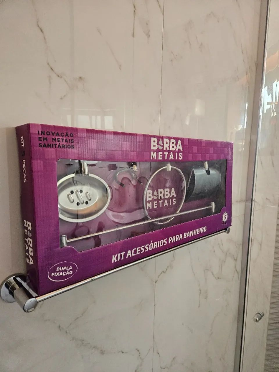 Kit acessórios de Banheiro 5 peças