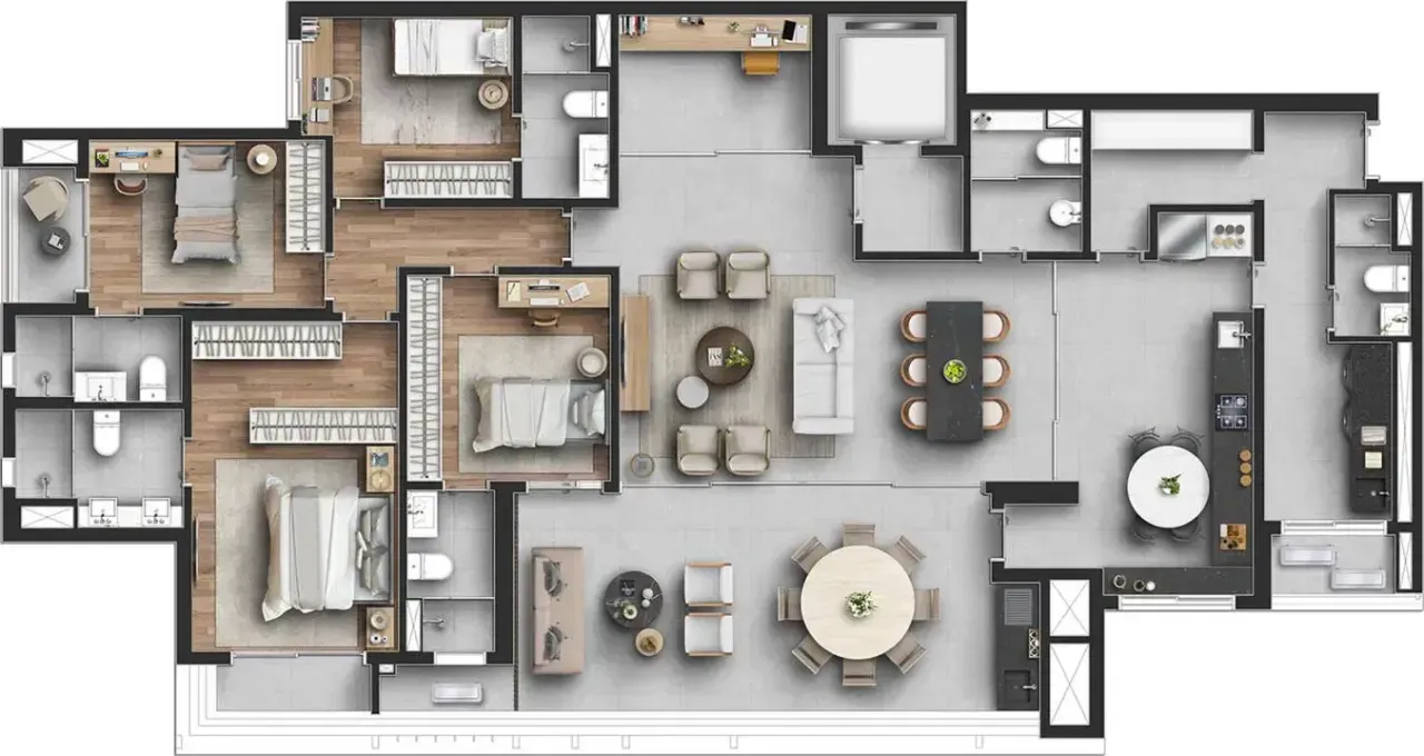 PLANTA 210m²