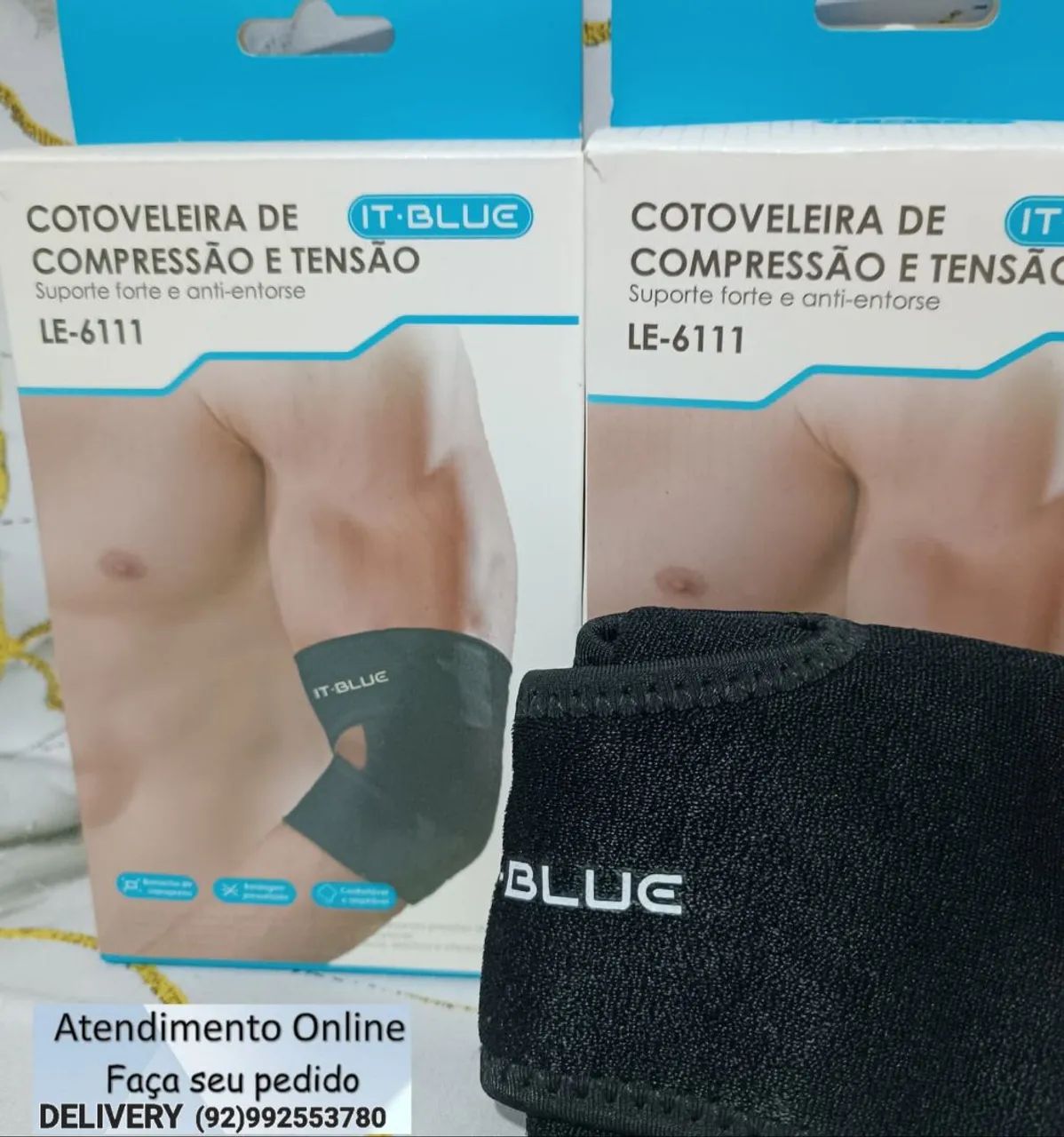 COTOVELEIRAS VÔLEI AJUSTÁVEL ESPORTIVA CONFORTÁVEL  - Foto 3