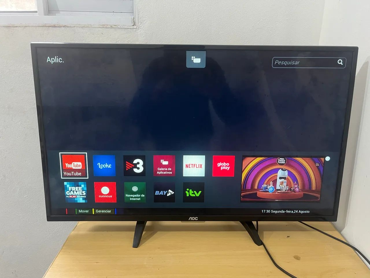 Tv smart AOC 32 polegadas  - Foto 4