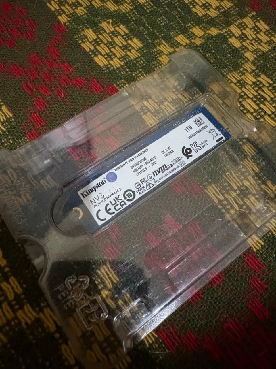 SSD 1tb NVME Kingston 6000 MB/s SNV3S