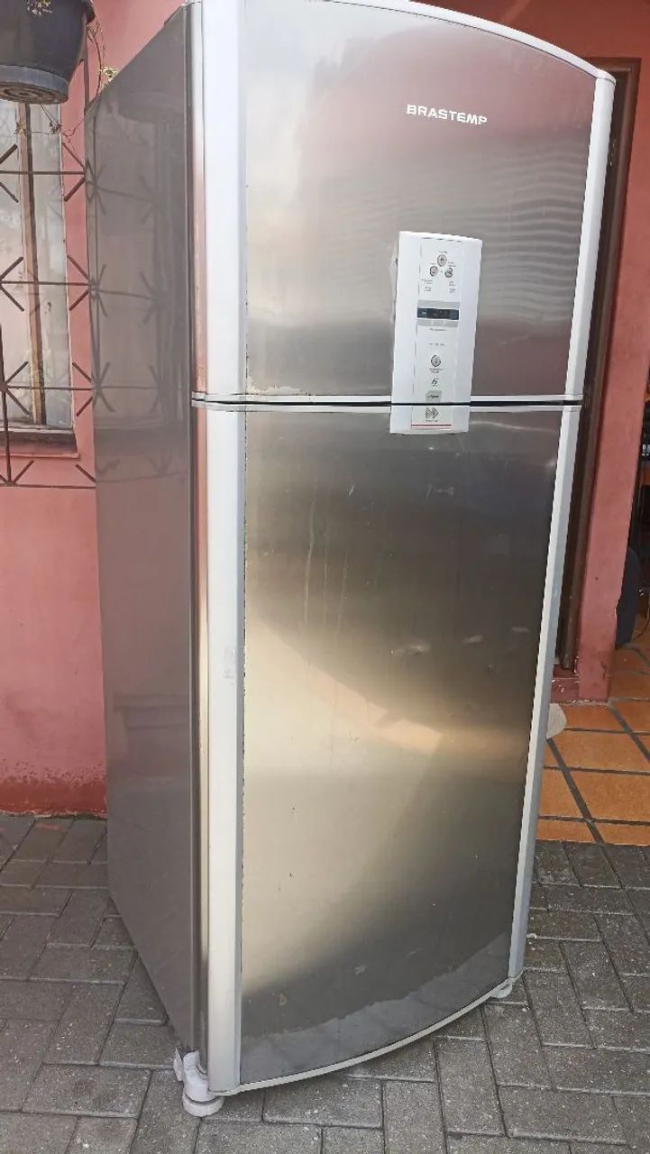 Geladeira Brastemp Frost Free Inox Entrego - Foto 3