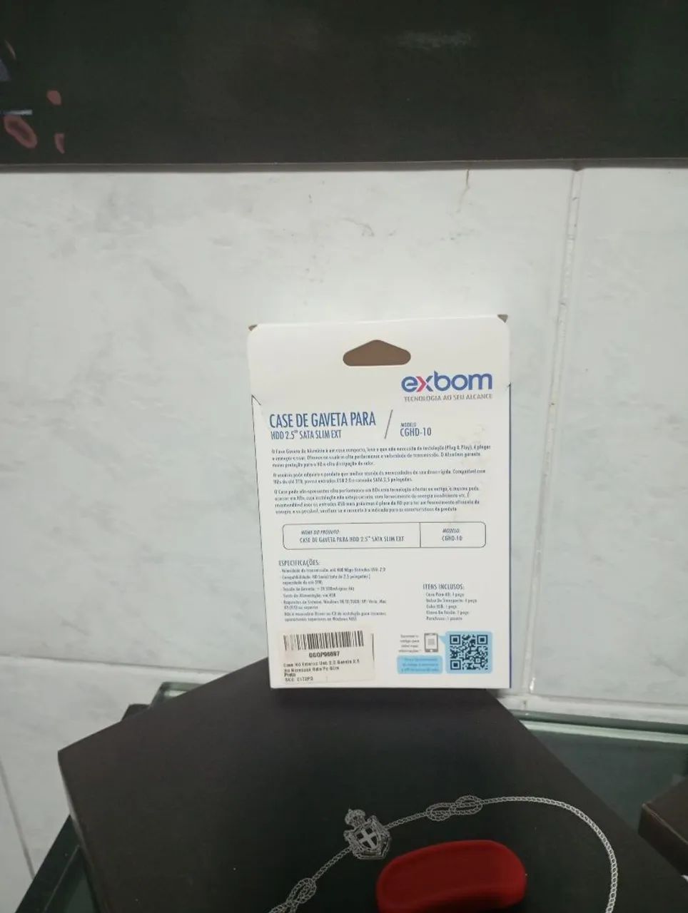 Case de Gaveta Para HDD2.5" SATA SLIM EXT (MODELO CGHD-10)  - Foto 3