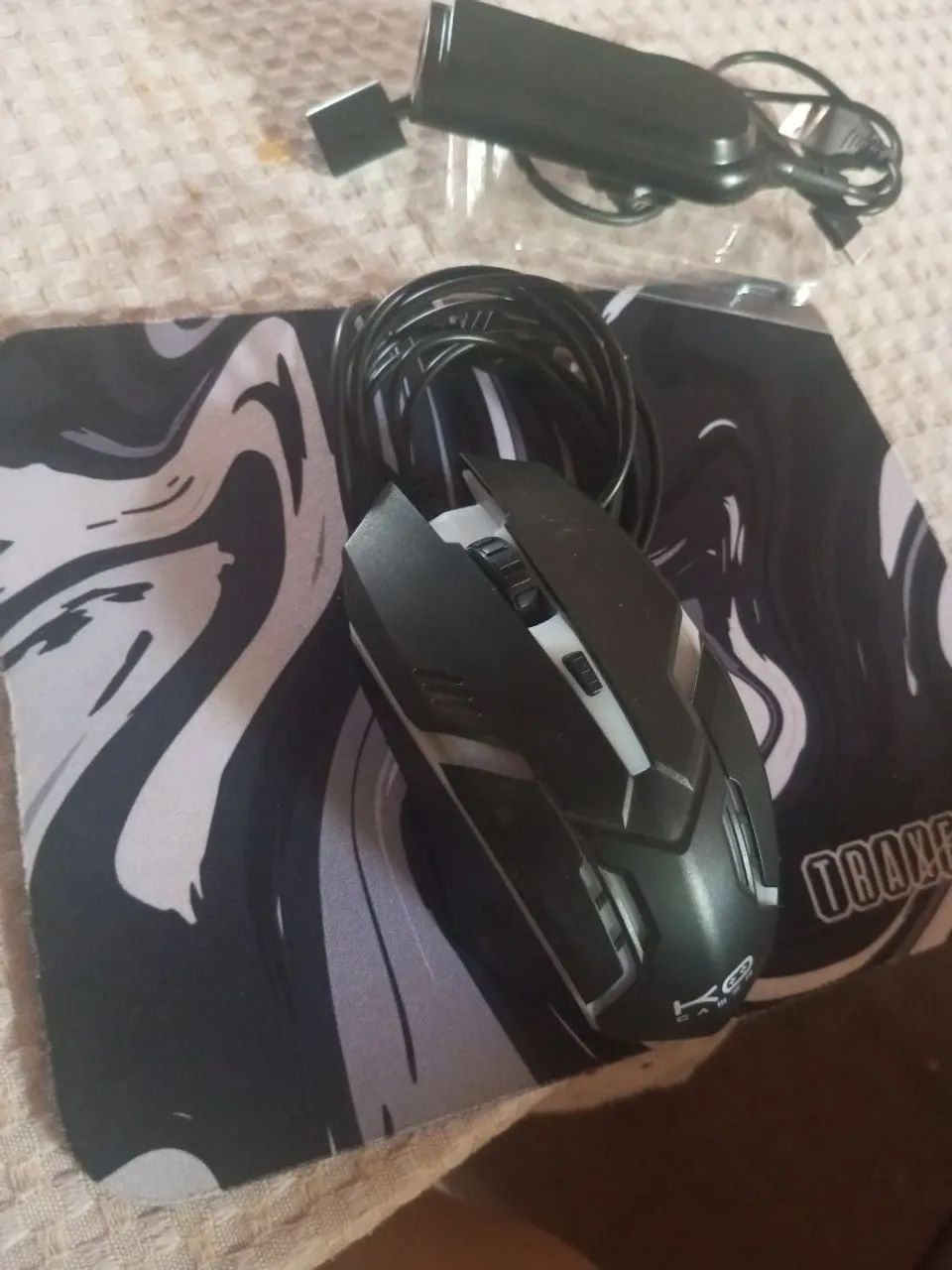 Kit Mobilado Para Celular - Teclado, Mouse Gamer, Mouse Pad , Hub e Tripé  - Foto 3