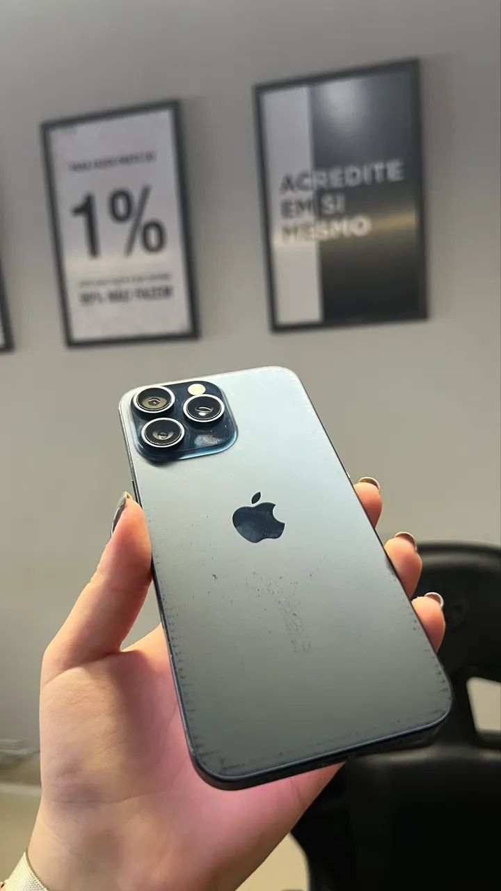 iPhone 15 Pro Max 512GB leves marcas 90% - Foto 4