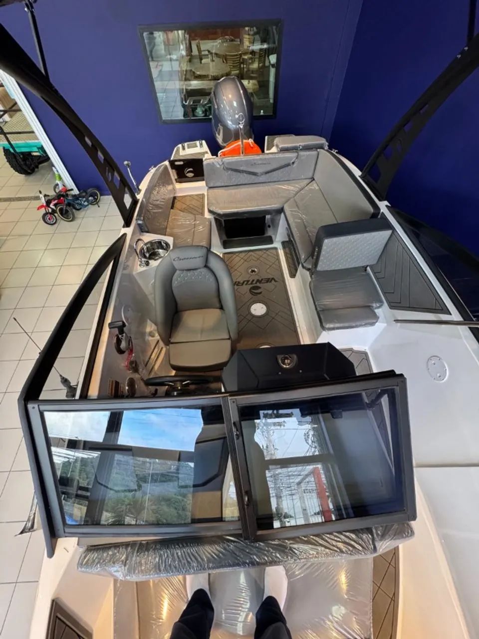 LANCHA VENTURA V205 SPORT - MOTOR YAMAHA 115 4 TEMPOS - Foto 7