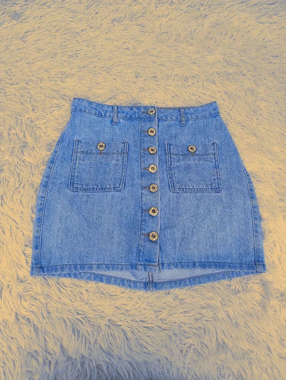 Saía Jeans Pool Original 38 - Foto 2
