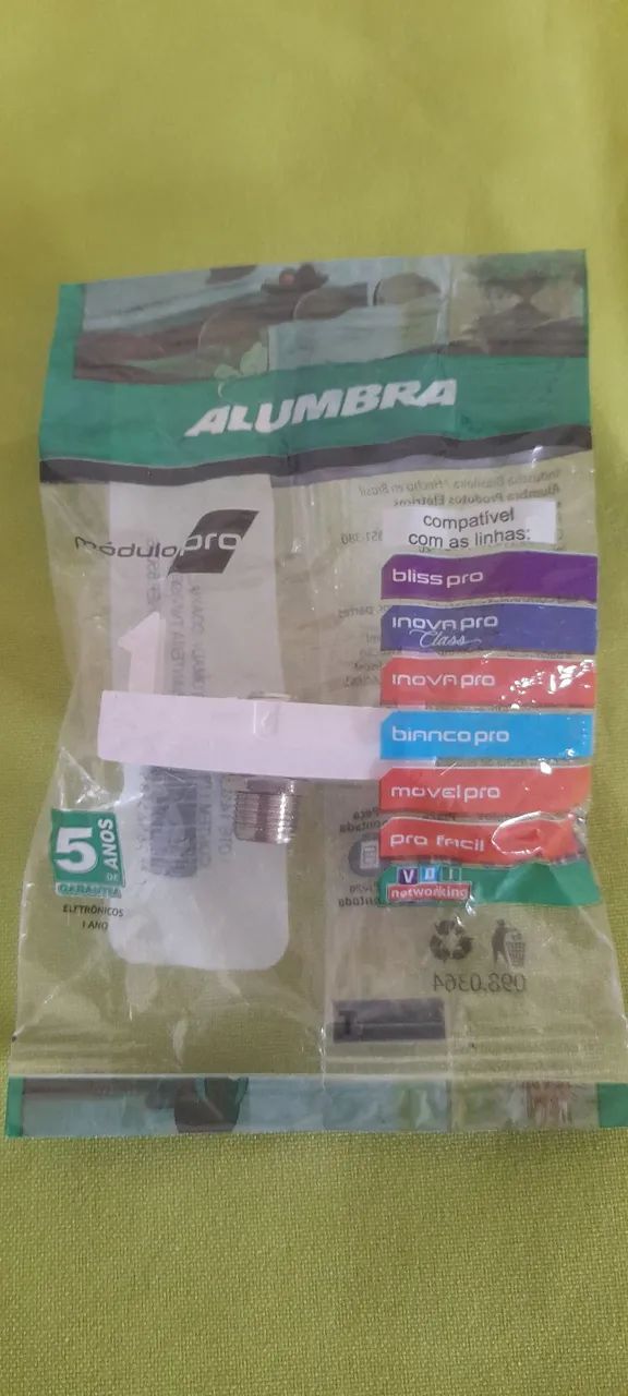 2 TOMADAS/INTERRUPTORES SIMPLES/TOMADA COAXIAL PARA FIOS/SENSOR DE SENSOR de PRESENÇA! - Foto 4