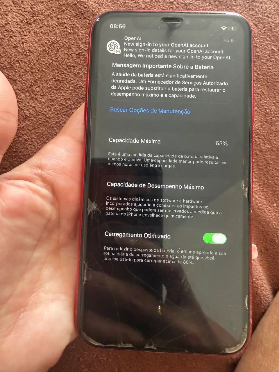 iPhone 11 cor vermelho  - Foto 3