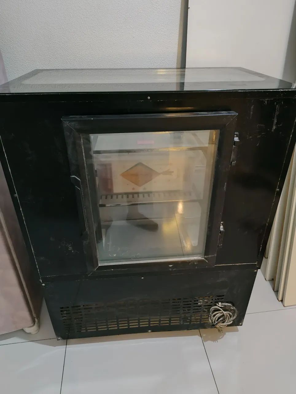 Vitrine refrigerada e estufa quente  - Foto 2