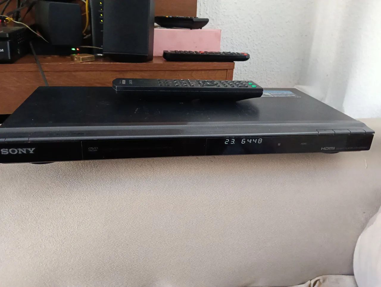 DVD Sony HDMI funciona perfeitamente 
