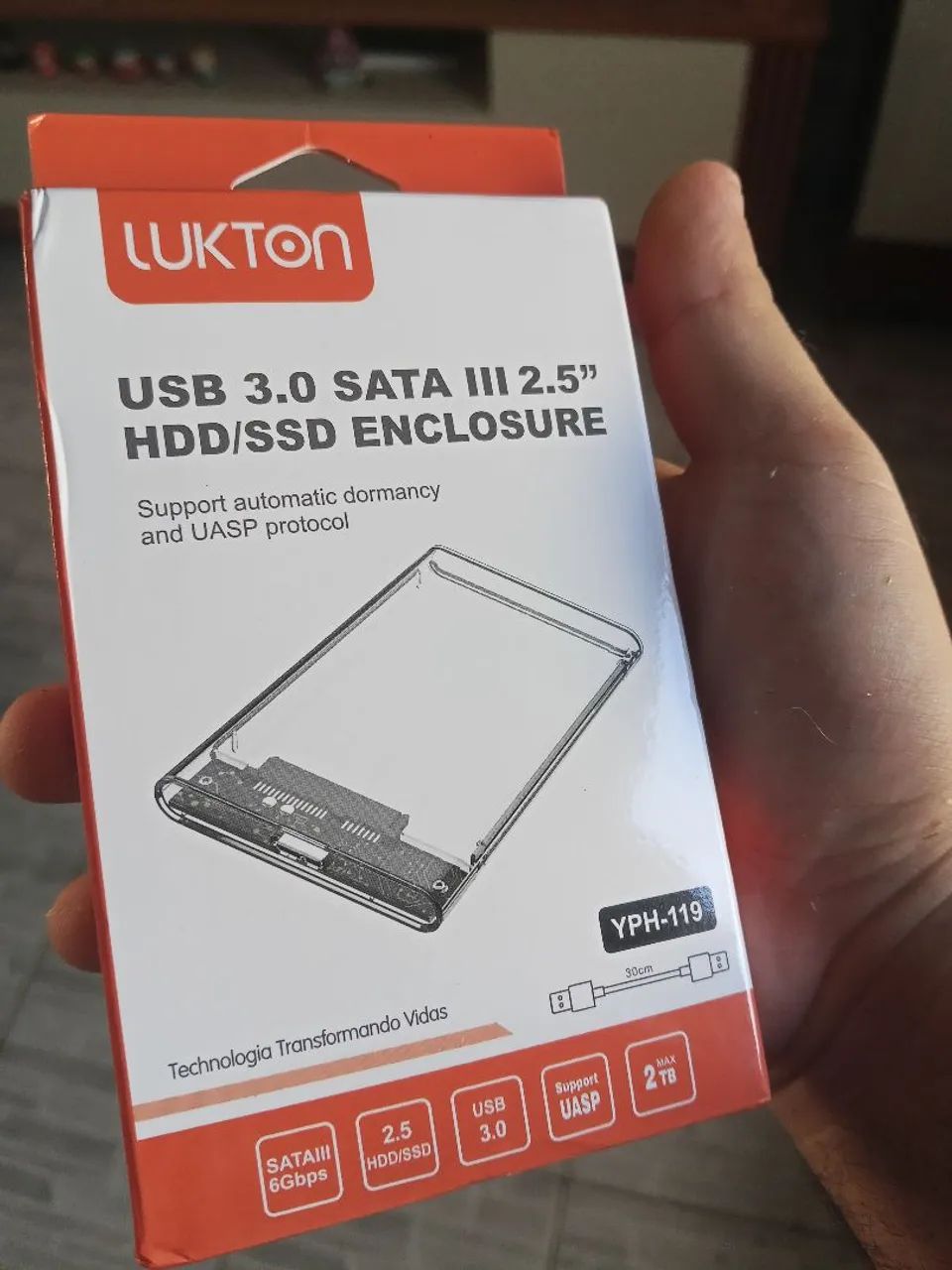 Case para SSD/HD externo 3.0