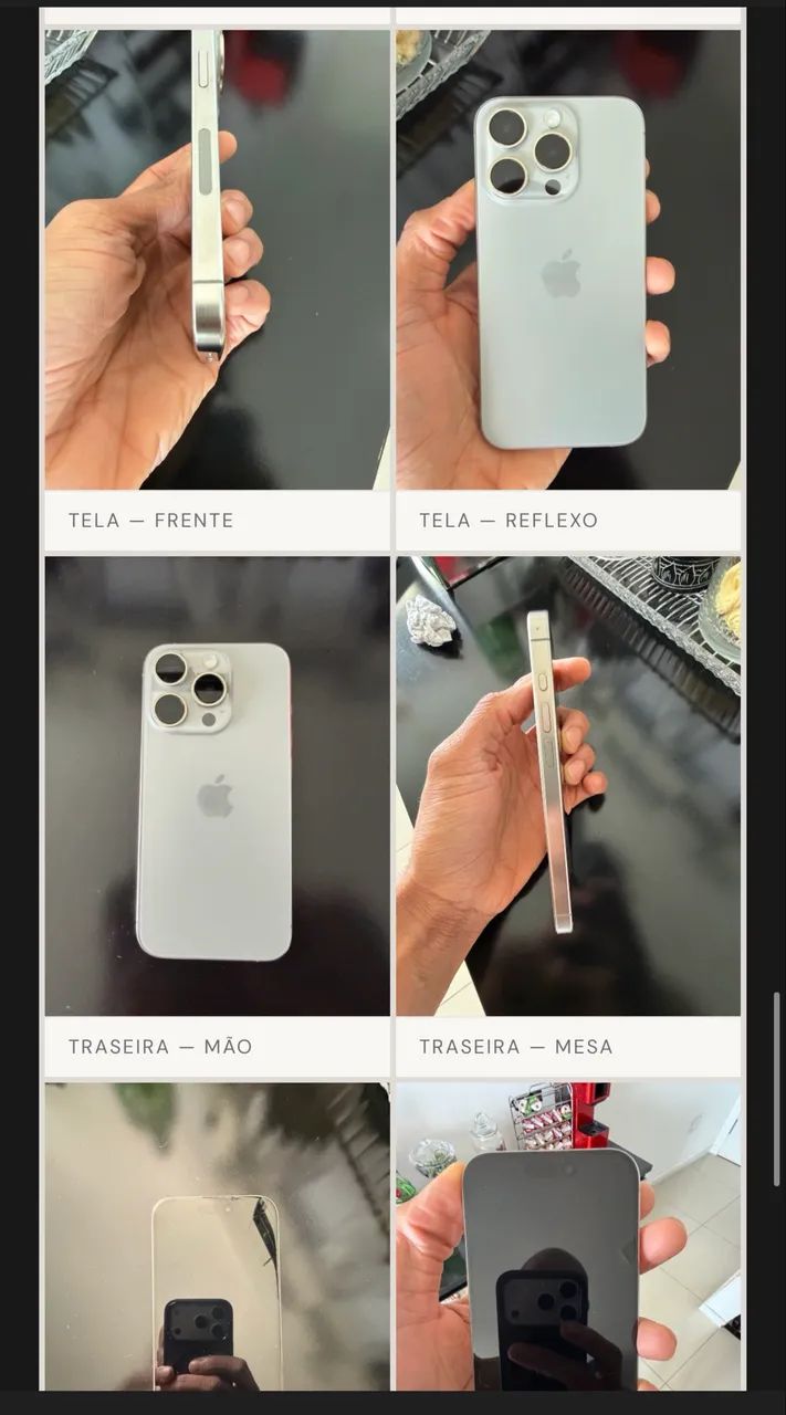 iPhone 15 PRO . Natural Titanium . 256 gb - Foto 2
