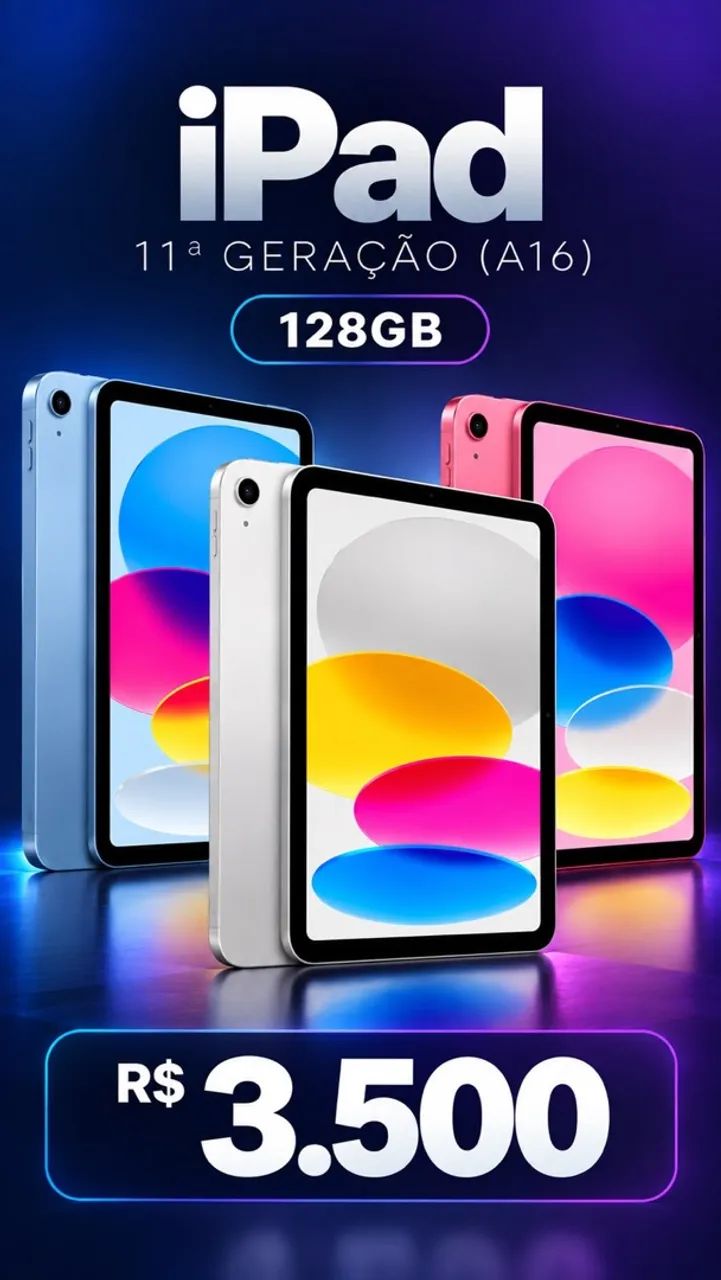iPad 11 lacrado 