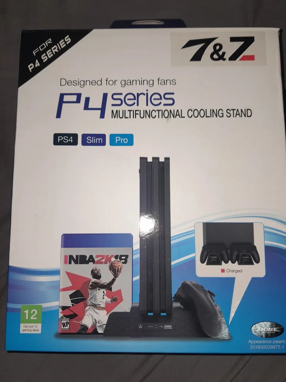 Base PS4 para carregamento e cooler para refrigeração  - Foto 3