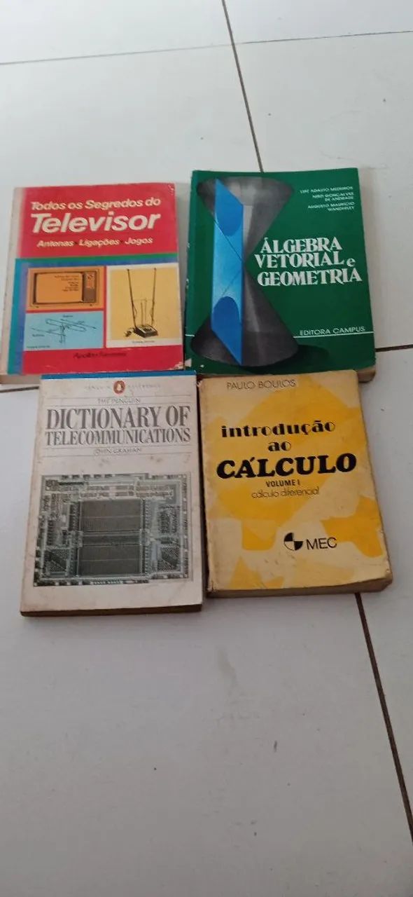 Vendo livros 