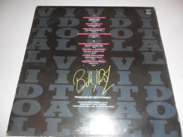 Disco de vinil LP Billy Idol Dancing with Myself - Foto 2