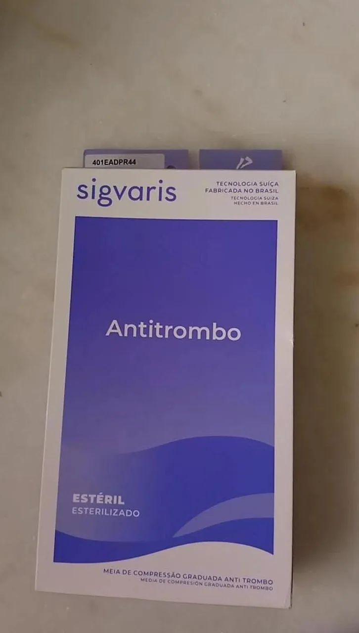 Meia Antitrombo Sigvaris Original 3/4 - Tamanho P - Nova/Esterelizada