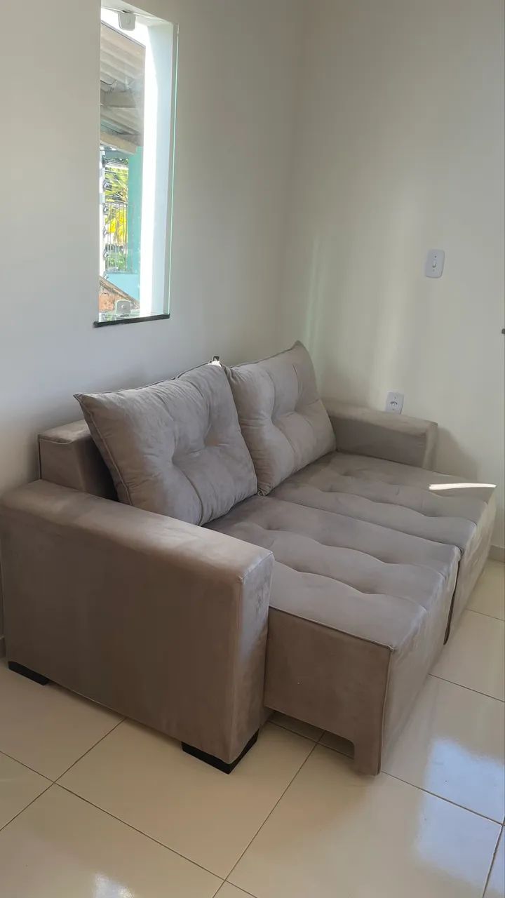 SOFÁ NOVO RETRÁTIL ENTREGA GRÁTIS