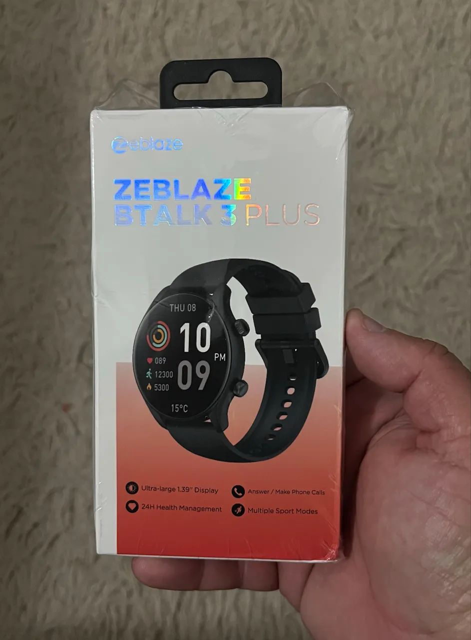 Relógio Zeblaze btalk 3 plus 