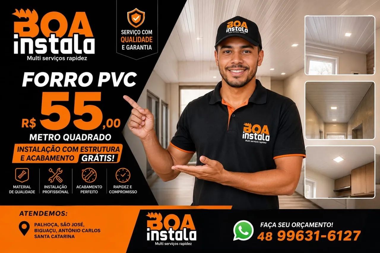 Promoção forro PVC 