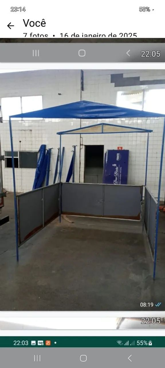 Barraca  p/ lanches                      2.000,00