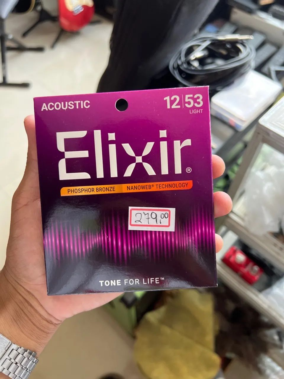 CORDA DE VIOLÃO ELIXIR  - Foto 3