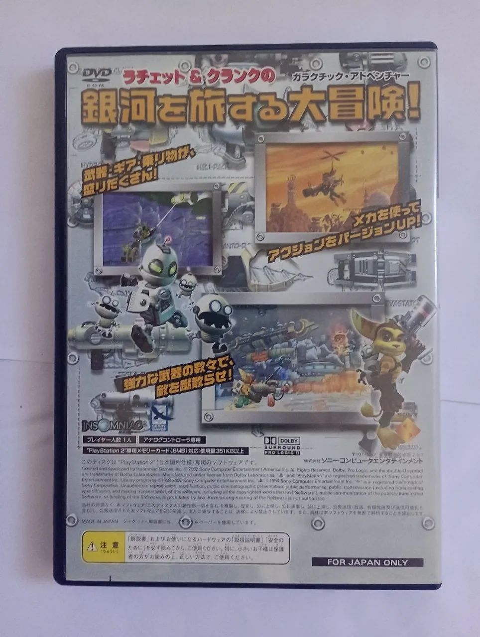 Jogo Ratchet Clank Original PS2 - Foto 3