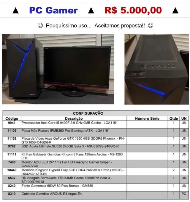 PC Gamer BARBADA!!! 