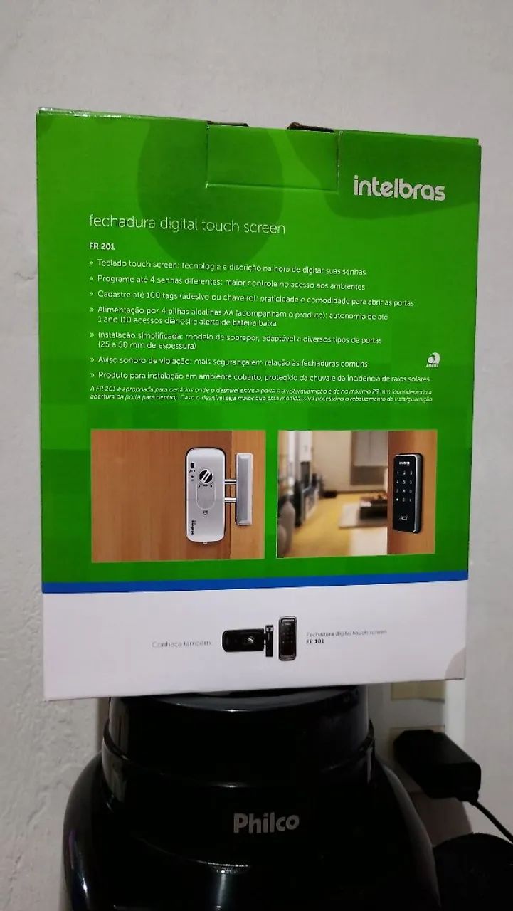 Fechadura digital touch screen Intelbras (produto novo). - Foto 2