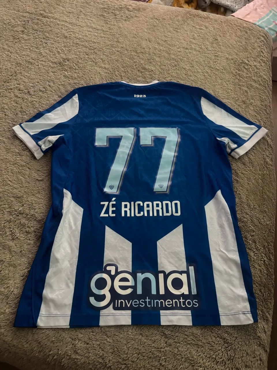 camisa de jogo avaí - zé ricardo  - Foto 2