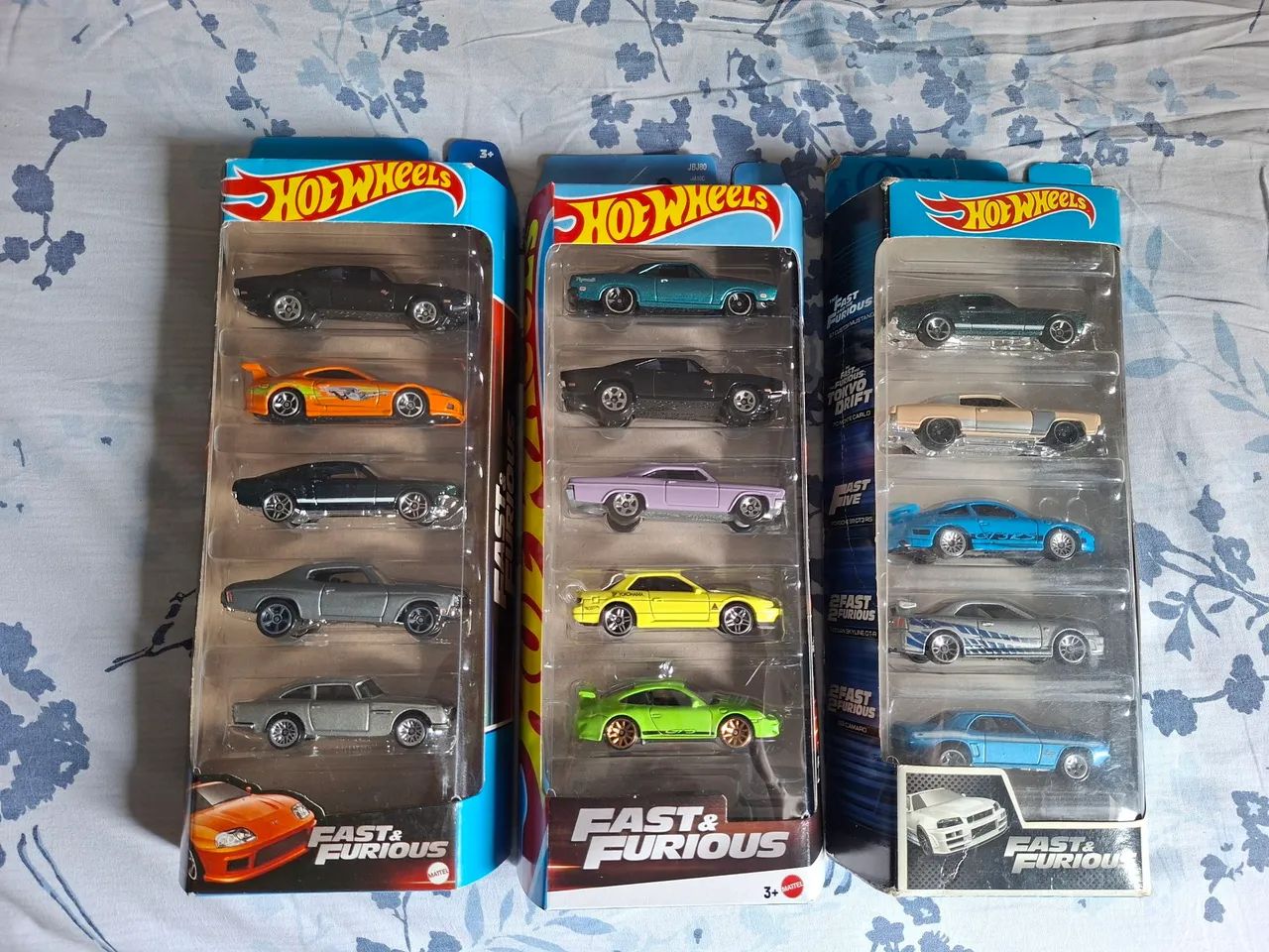 Hotwheels trio pack Velozes e Furiosos