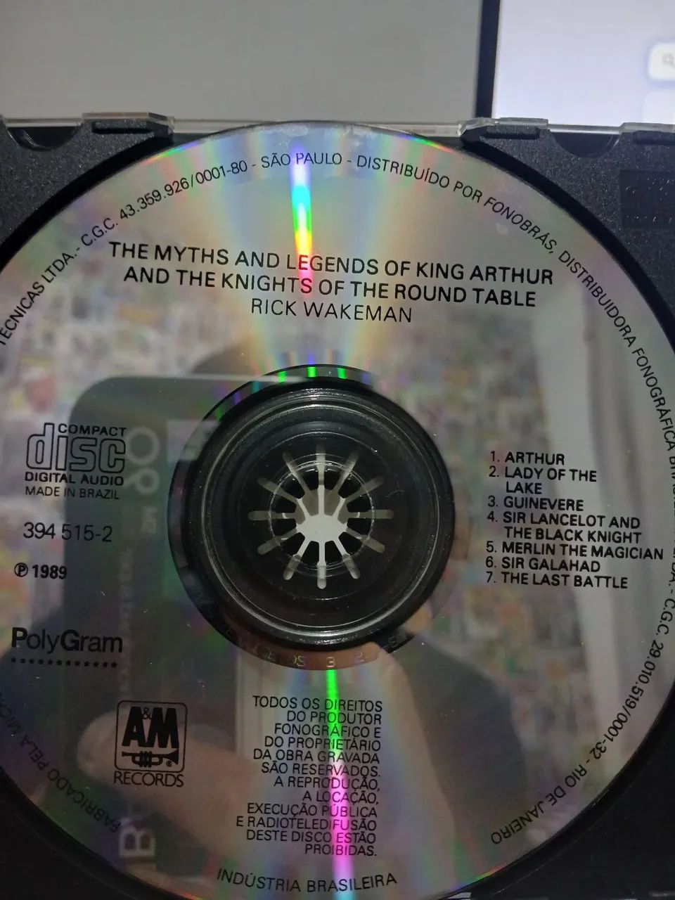 CD Rick Wakeman King Arthur - Foto 4