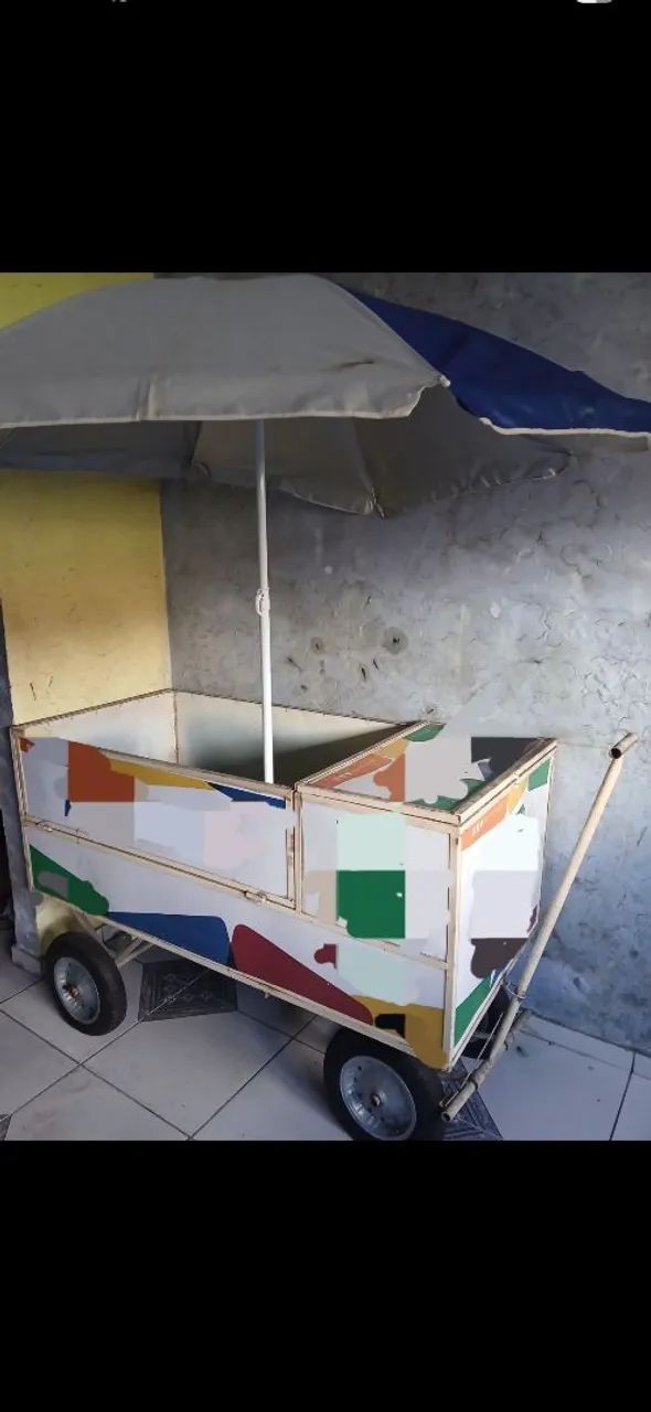 Carrinho de lanche novo