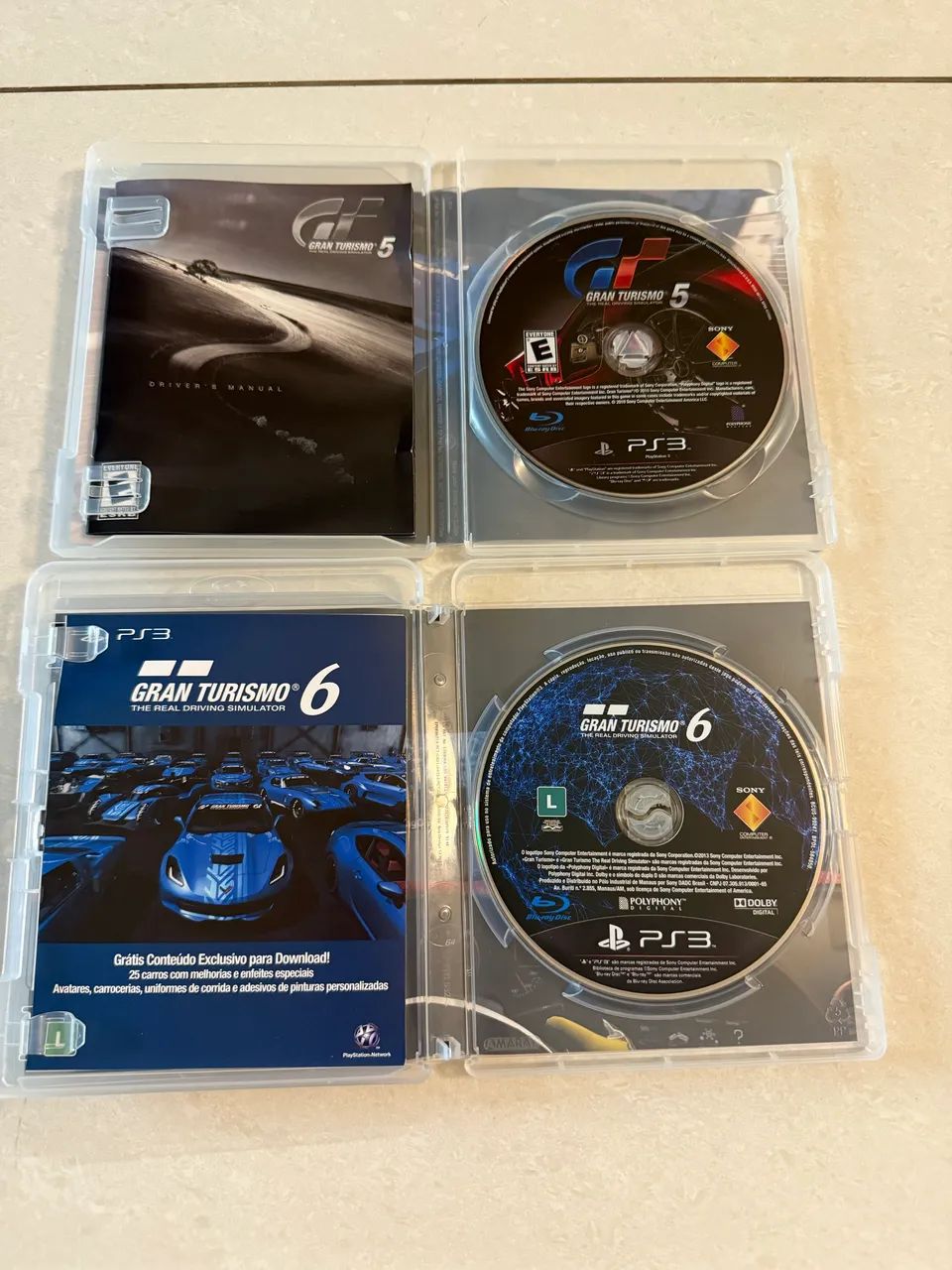 Jogos PS3 Gran Turismo 5 e 6 - Foto 2