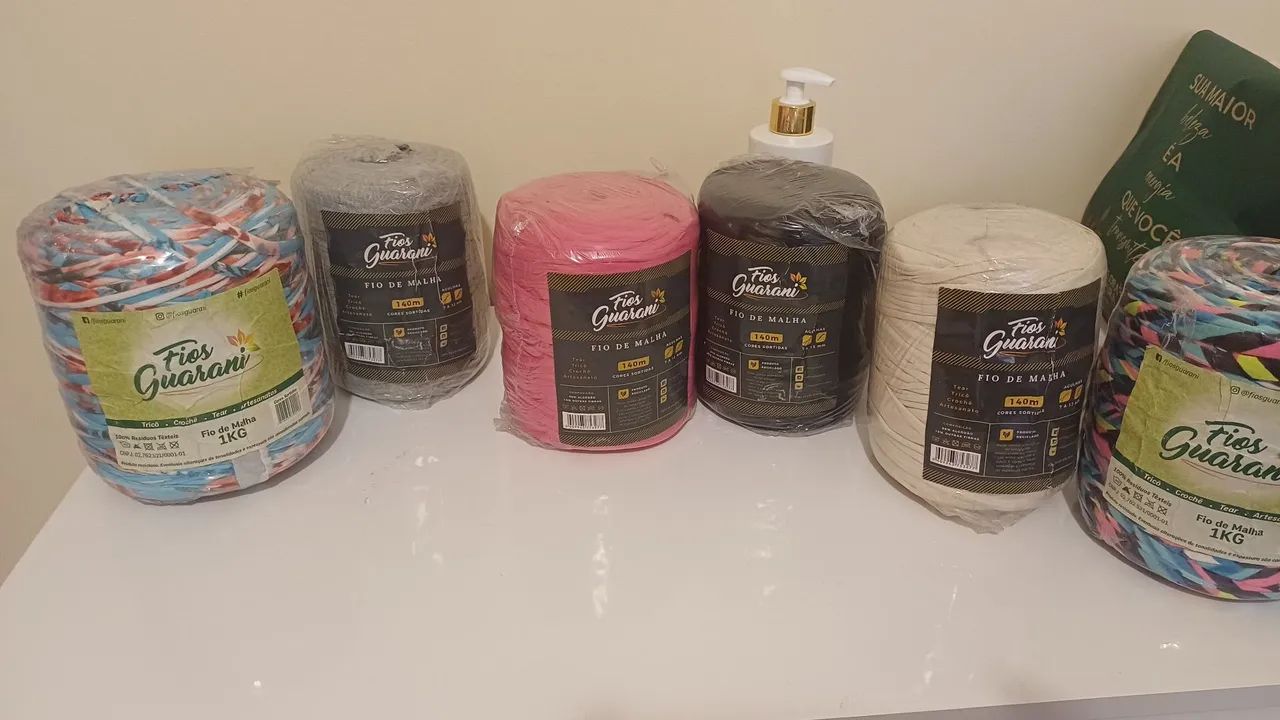 Fio de malha para crocher  - Foto 2