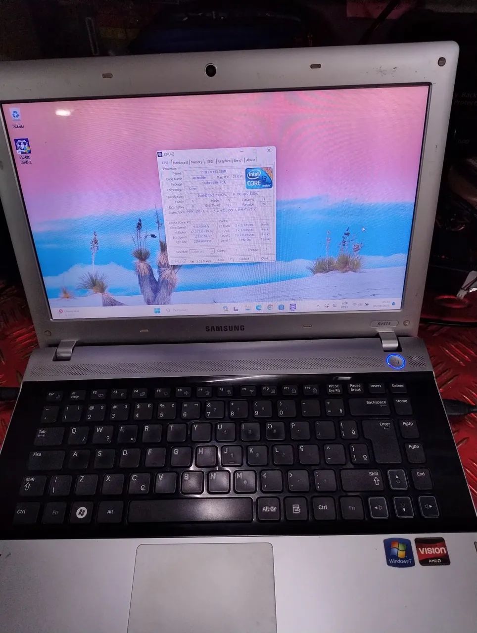 Notebook Samsung Rv415