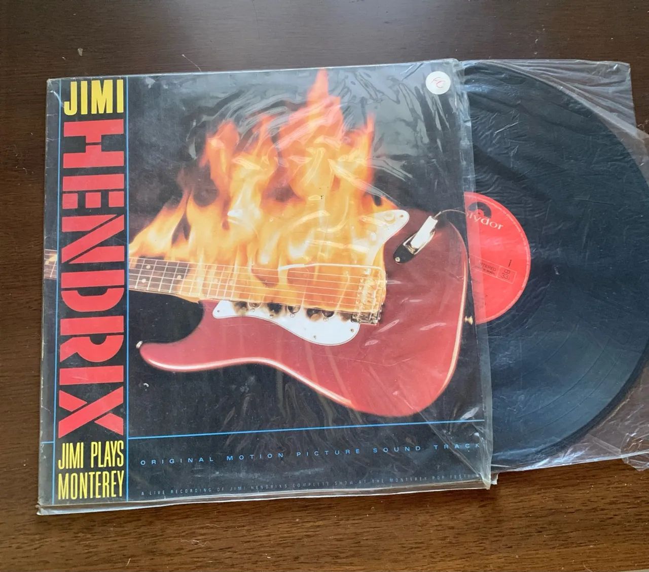 Lp Jimi Hendrix -Jimi plays Monterey