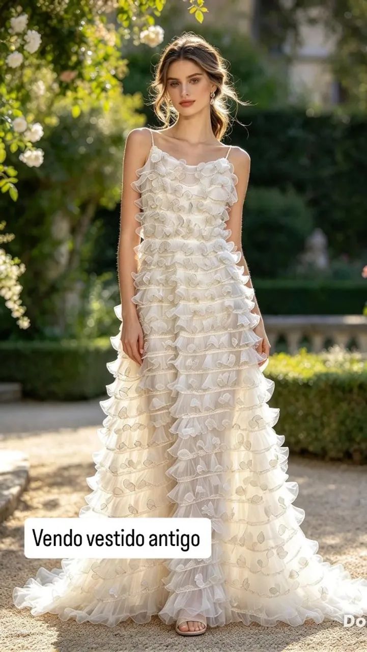 Vestido antigo ótimo estado 