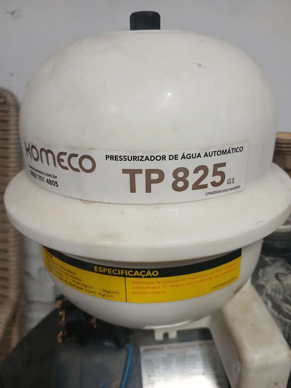 Pressurizador de agua automático 
