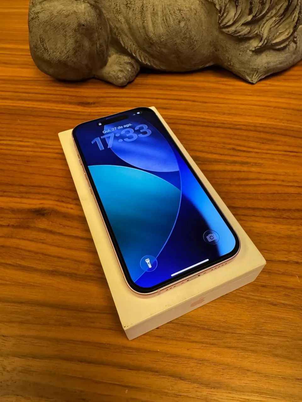 Iphone 15 128GB Rosa 90% C/Caixa - Foto 2