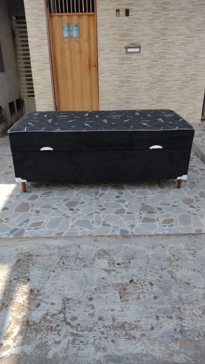 Cama box solteiro baú  - Foto 2
