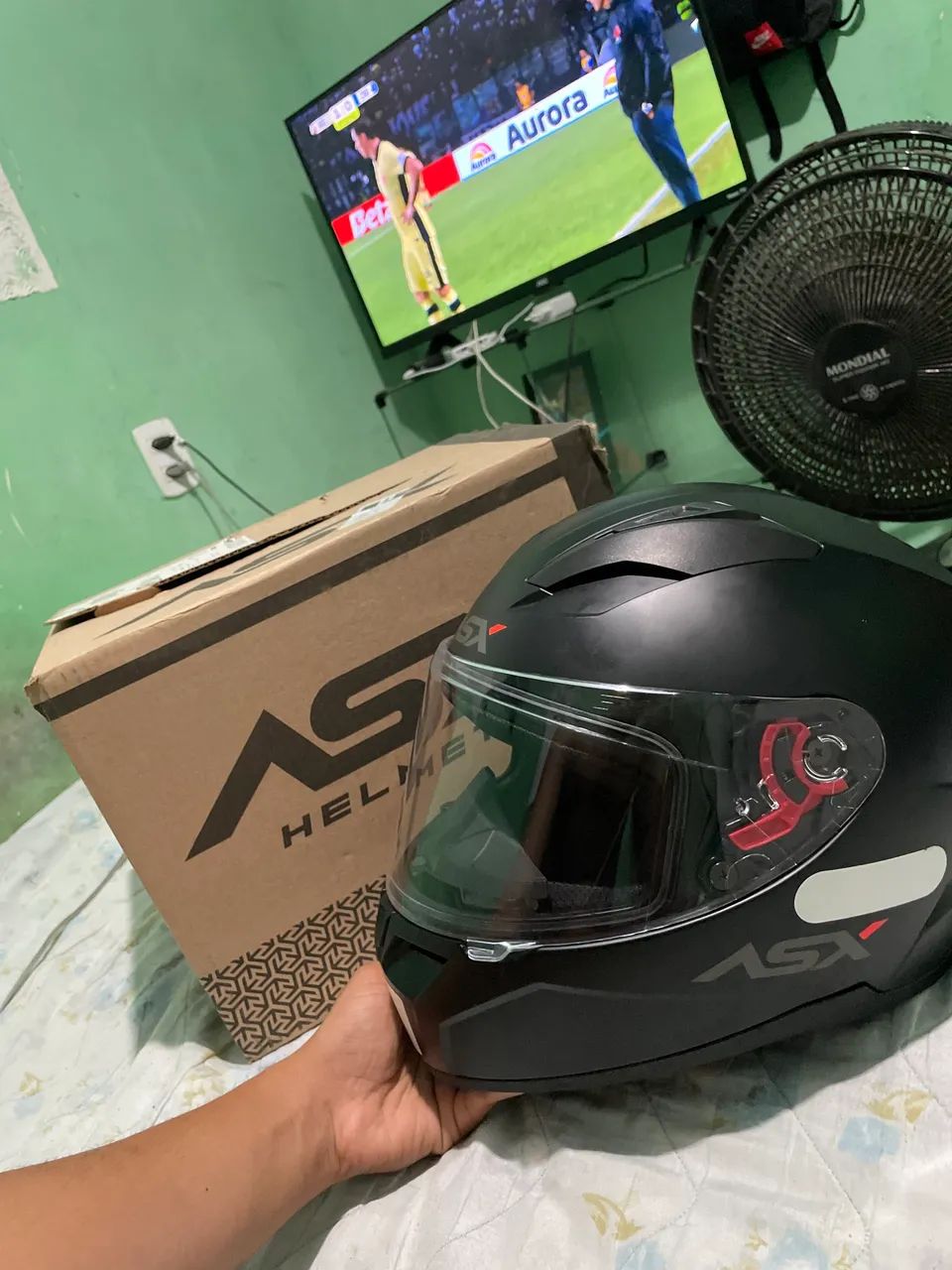 Capacete asx  - Foto 3